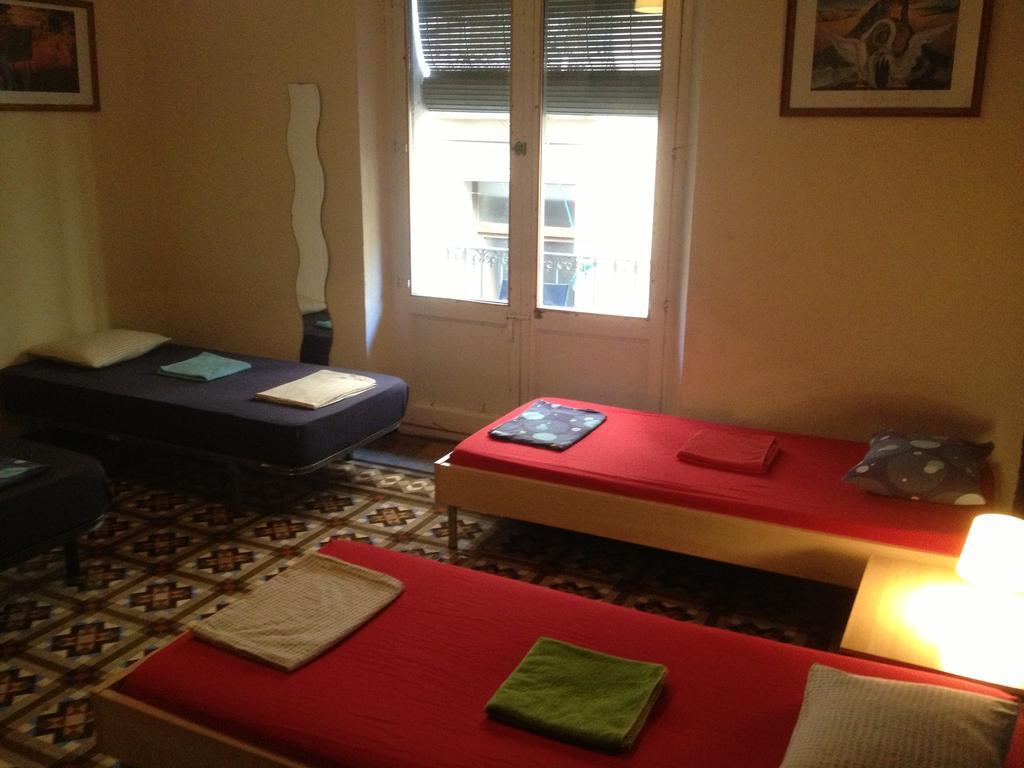 Blue Hostel Barselona Oda fotoğraf